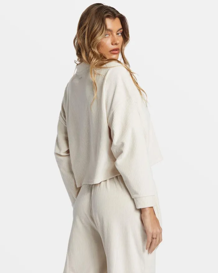 Billabong Sweet Sun Crewneck Sweatshirt White Cap Womens Sweatshirts and Fleece Billabong Sweet Sun Crewneck Sweatshirt White Cap Womens Sweatshirts and Fleece