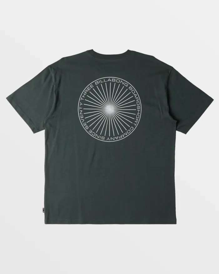 Billabong Swivel TShirt Slate Green Mens TShirts Billabong Swivel TShirt Slate Green Mens TShirts