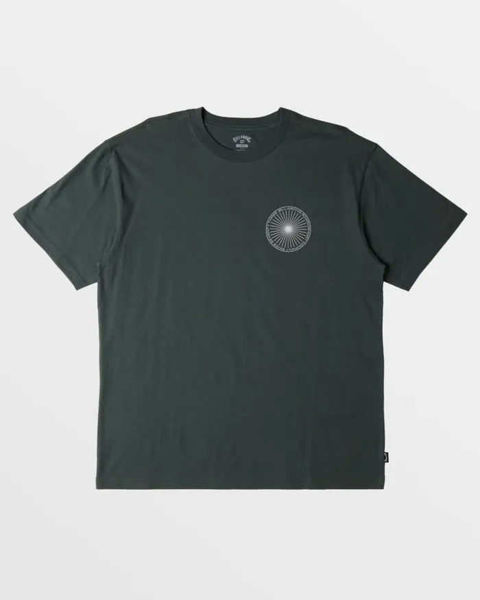 Billabong Swivel TShirt Slate Green Mens TShirts Billabong Swivel TShirt Slate Green Mens TShirts
