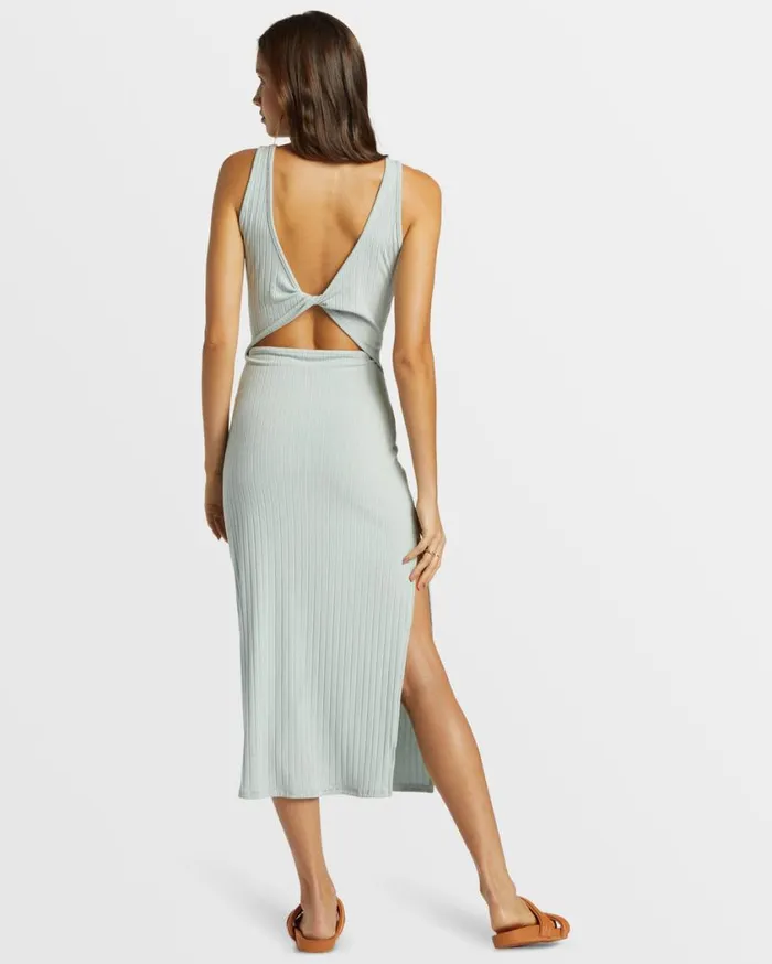 Billabong Take A Look Rib Knit Dress Dusk Blue Womens Dresses Billabong Take A Look Rib Knit Dress Dusk Blue Womens Dresses
