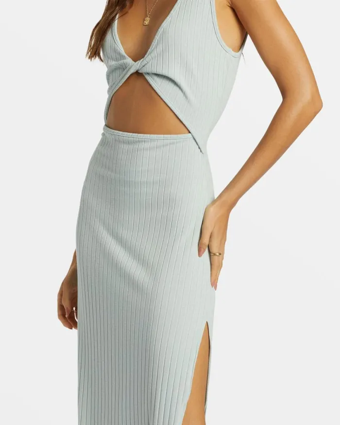 Billabong Take A Look Rib Knit Dress Dusk Blue Womens Dresses Billabong Take A Look Rib Knit Dress Dusk Blue Womens Dresses