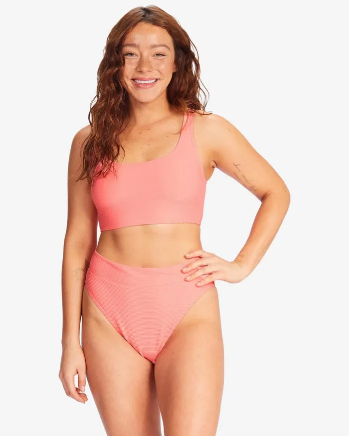 Billabong Tanlines Rise HighWaisted Bikini Bottoms Sorbet Womens Bikini Bottoms Billabong Tanlines Rise HighWaisted Bikini Bottoms Sorbet Womens Bikini Bottoms