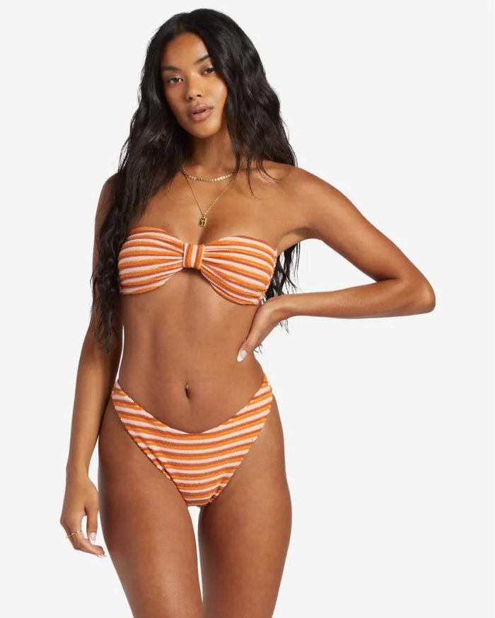 Billabong Tides Terry Betty Bandeau Bikini Top Multi Womens Bikinis Billabong Tides Terry Betty Bandeau Bikini Top Multi Womens Bikinis