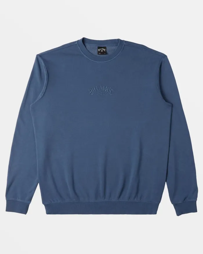 Billabong Wave Washed Crewneck Sweatshirt Slate Blue Mens Hoodies and Fleece Billabong Wave Washed Crewneck Sweatshirt Slate Blue Mens Hoodies and Fleece