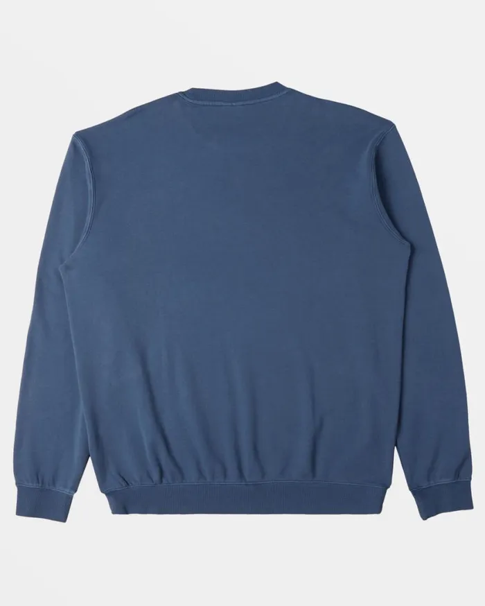 Billabong Wave Washed Crewneck Sweatshirt Slate Blue Mens Hoodies and Fleece Billabong Wave Washed Crewneck Sweatshirt Slate Blue Mens Hoodies and Fleece