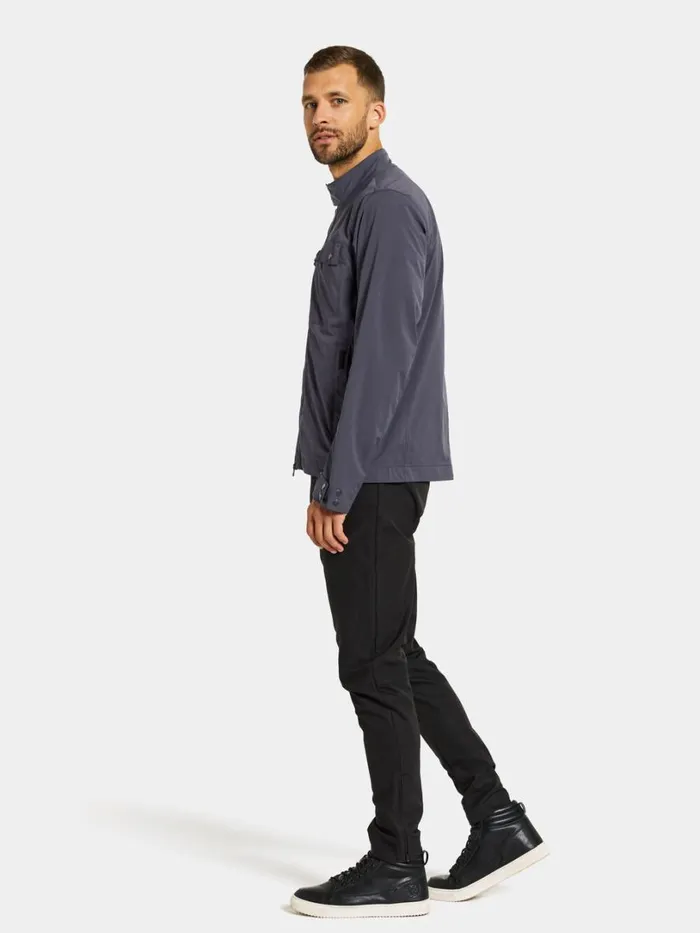 Birger Jacket Austere Blue Men Didriksons Spring Jackets