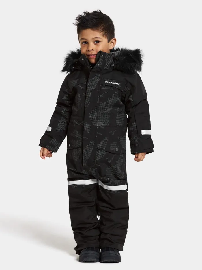 Bjrven Special Edition Kids039 Coverall Island Print Reflex Kids Didriksons Snowsuits Bjrven Special Edition Kids039 Coverall Island Print Reflex Kids Didriksons Snowsuits