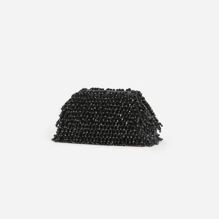 Black Crystal Clutch Women Self Portrait Mini Black Crystal Clutch Women Self Portrait Mini