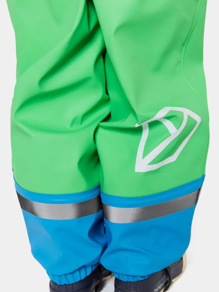 Boardman Kids039 Set Galon Frog Green Kids Didriksons Lined Rain Set