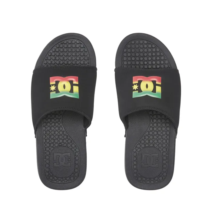Bolsa Slides blackblackred Slides DC Shoes Men
