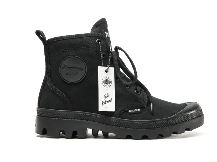 Boots Kids PALLADIUM PALLABROUSSE X KITSUNE Blackblack Boots Kids PALLADIUM PALLABROUSSE X KITSUNE Blackblack