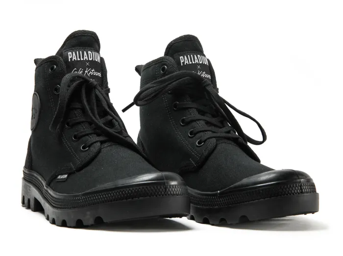 Boots Kids PALLADIUM PALLABROUSSE X KITSUNE Blackblack Boots Kids PALLADIUM PALLABROUSSE X KITSUNE Blackblack