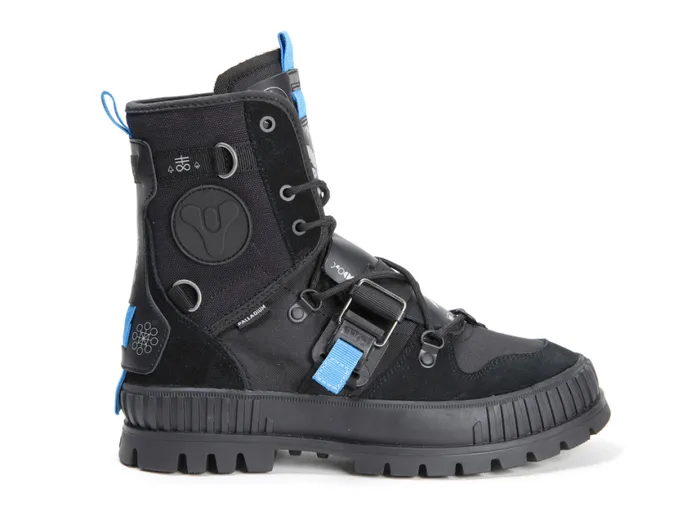 Boots Kids PALLADIUM PALLASHOCK X DESTINY Black