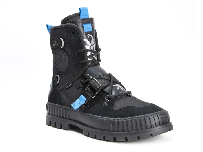 Boots Kids PALLADIUM PALLASHOCK X DESTINY Black Boots Kids PALLADIUM PALLASHOCK X DESTINY Black