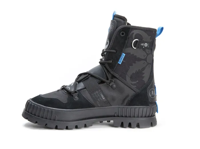 Boots Kids PALLADIUM PALLASHOCK X DESTINY Black Boots Kids PALLADIUM PALLASHOCK X DESTINY Black