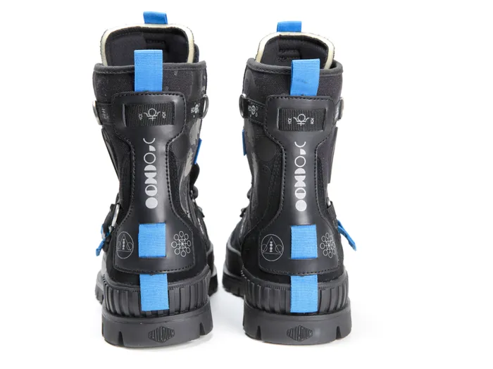 Boots Kids PALLADIUM PALLASHOCK X DESTINY Black Boots Kids PALLADIUM PALLASHOCK X DESTINY Black