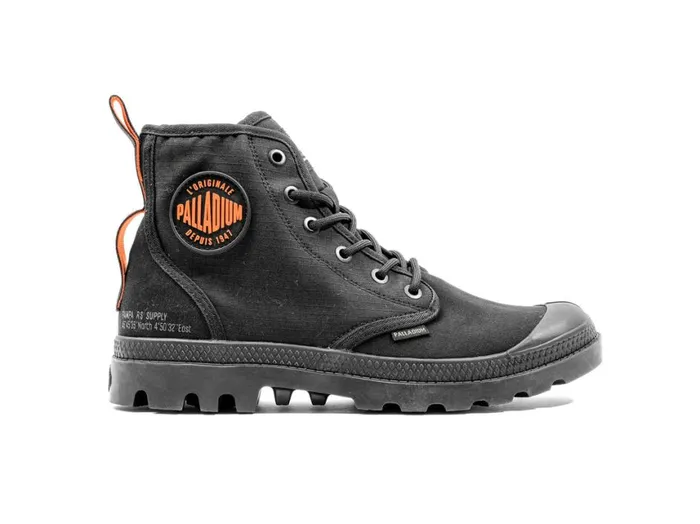 Boots Kids PALLADIUM PAMPA HI SUPPLY RS Black