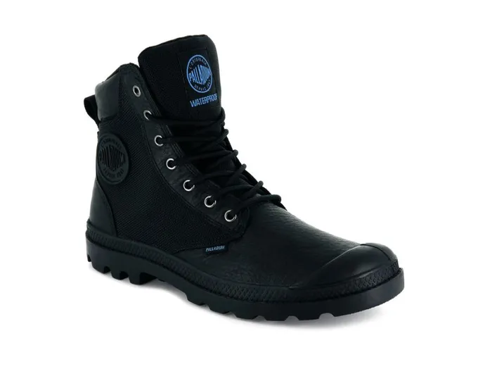 Boots Men PALLADIUM PAMPA SPORT CUFF WPN Black Boots Men PALLADIUM PAMPA SPORT CUFF WPN Black