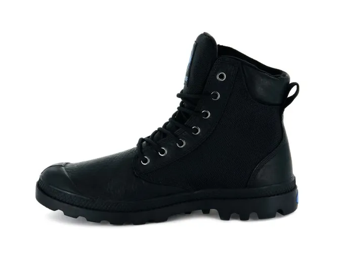 Boots Men PALLADIUM PAMPA SPORT CUFF WPN Black Boots Men PALLADIUM PAMPA SPORT CUFF WPN Black