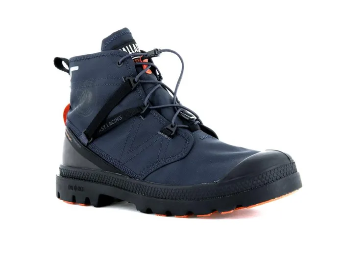 Boots Men PALLADIUM PAMPA TRAVEL LITE WATERPROOF Mood Indigo Boots Men PALLADIUM PAMPA TRAVEL LITE WATERPROOF Mood Indigo