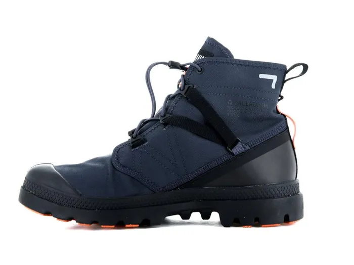 Boots Men PALLADIUM PAMPA TRAVEL LITE WATERPROOF Mood Indigo Boots Men PALLADIUM PAMPA TRAVEL LITE WATERPROOF Mood Indigo
