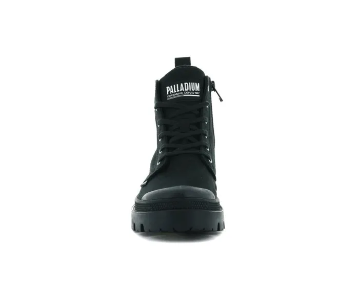 Boots Women PALLADIUM PALLABASE TWILL Blackblack