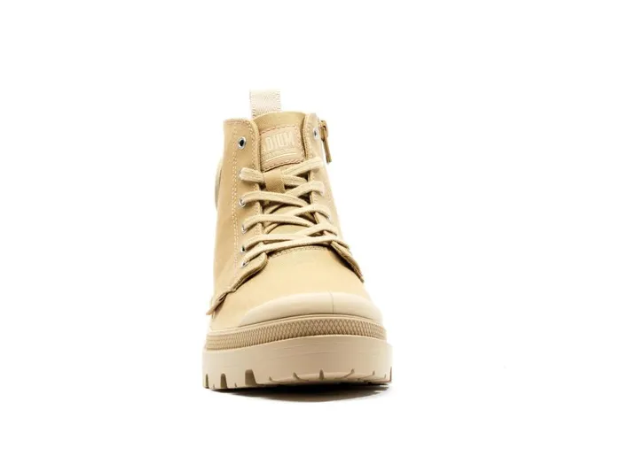Boots Women PALLADIUM PALLABASE TWILL Caramel Boots Women PALLADIUM PALLABASE TWILL Caramel