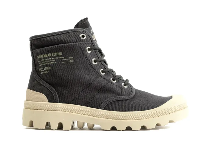 Boots Women PALLADIUM PALLABROUSSE WORKWEAR Black