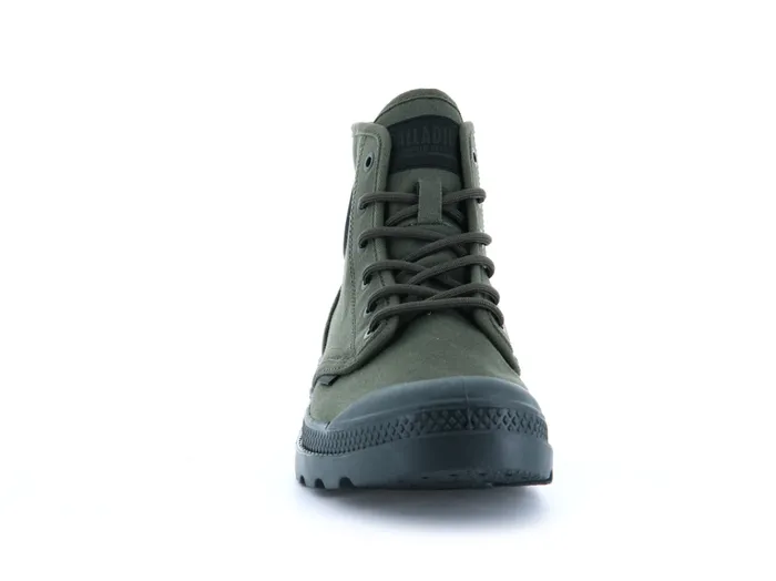 Boots Women PALLADIUM PAMPA HI HTG SUPPLY Olive Night Boots Women PALLADIUM PAMPA HI HTG SUPPLY Olive Night