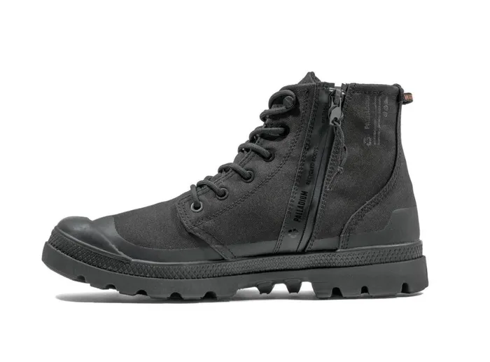 Boots Women PALLADIUM PAMPA RCYL LTWPZIP Blackblack