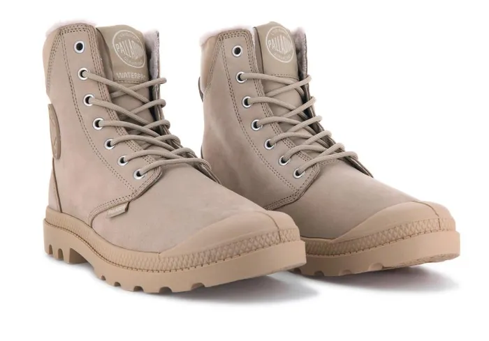 Boots Women PALLADIUM PAMPA SPORT CUFF WPS Warm Sand Boots Women PALLADIUM PAMPA SPORT CUFF WPS Warm Sand