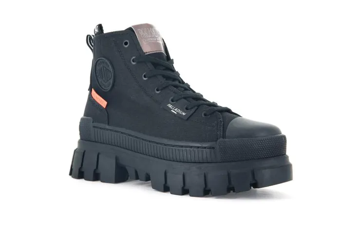 Boots Women PALLADIUM REVOLT HI TX Blackblack Boots Women PALLADIUM REVOLT HI TX Blackblack