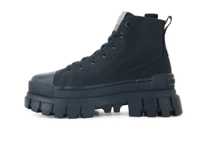 Boots Women PALLADIUM REVOLT HI TX Blackblack Boots Women PALLADIUM REVOLT HI TX Blackblack