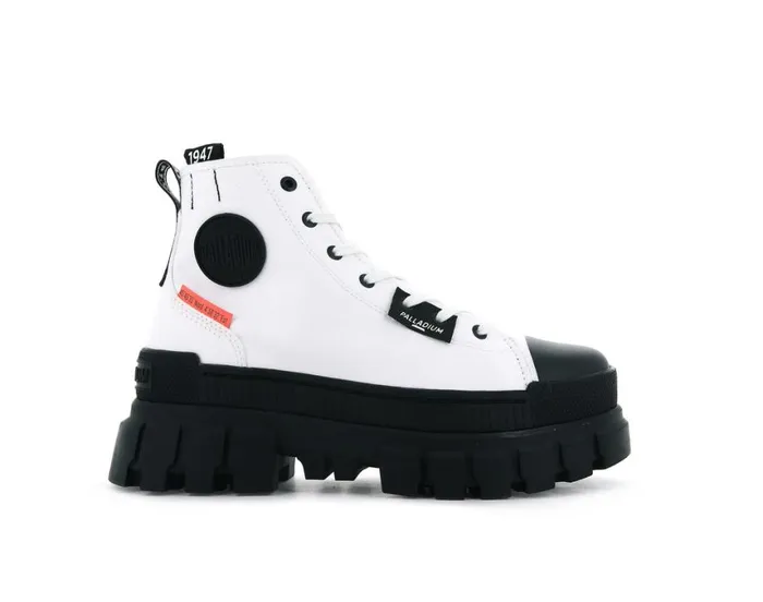 Boots Women PALLADIUM REVOLT HI TX Star White