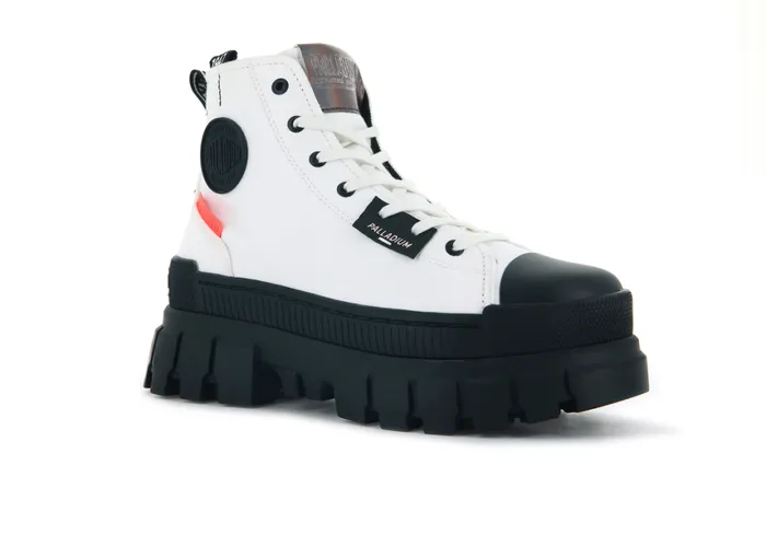 Boots Women PALLADIUM REVOLT HI TX Star White Boots Women PALLADIUM REVOLT HI TX Star White