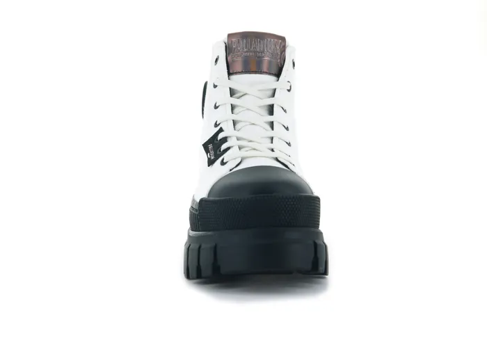 Boots Women PALLADIUM REVOLT HI TX Star White Boots Women PALLADIUM REVOLT HI TX Star White