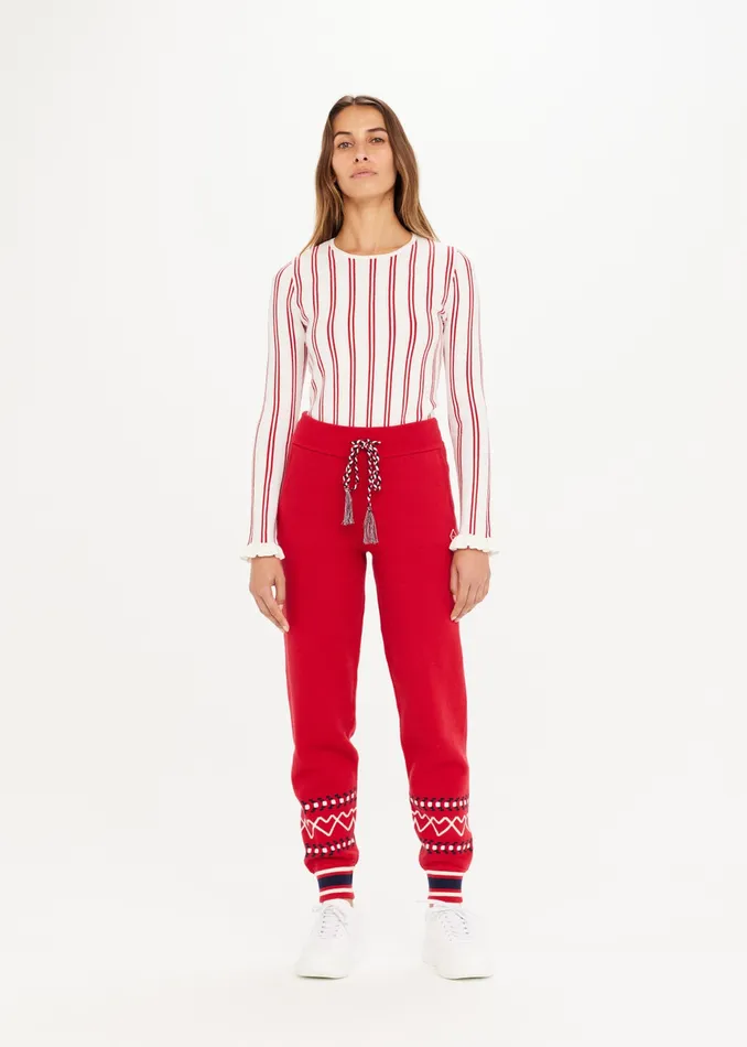 Bottoms THE UPSIDE Women MONTEROSA JOJO KNIT JOGGER Bottoms THE UPSIDE Women MONTEROSA JOJO KNIT JOGGER