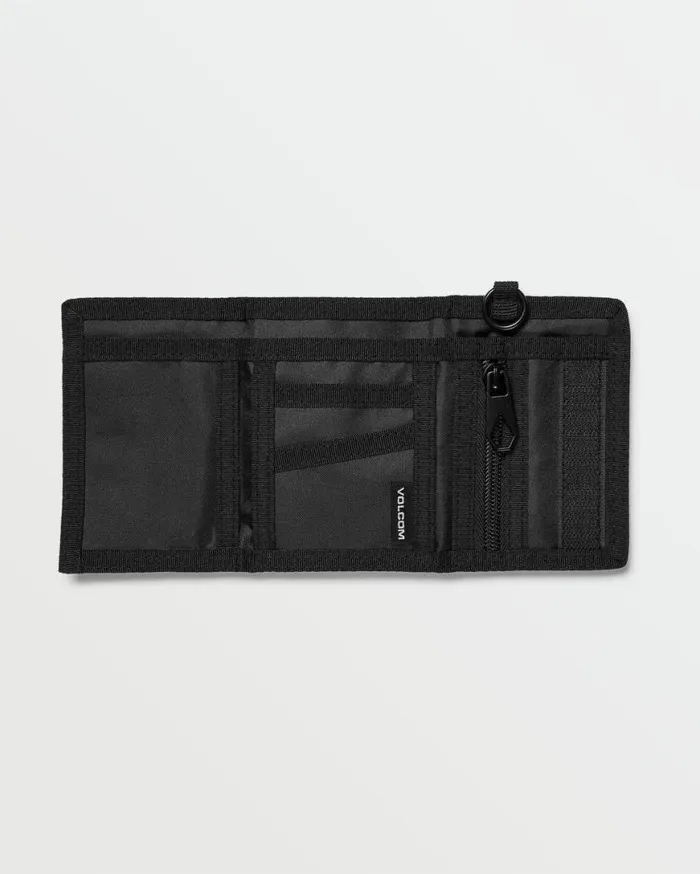 Box Stone Wallet 8211 Black Mens Volcom Belts and Wallets