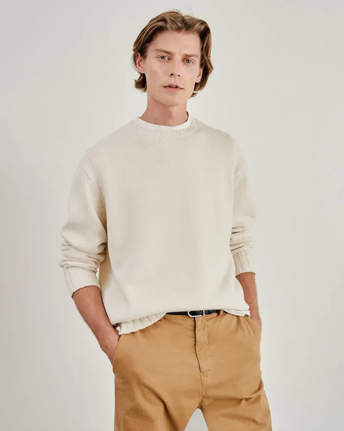 BOYNTON SWEATER Black Men Nili Lotan Sweaters