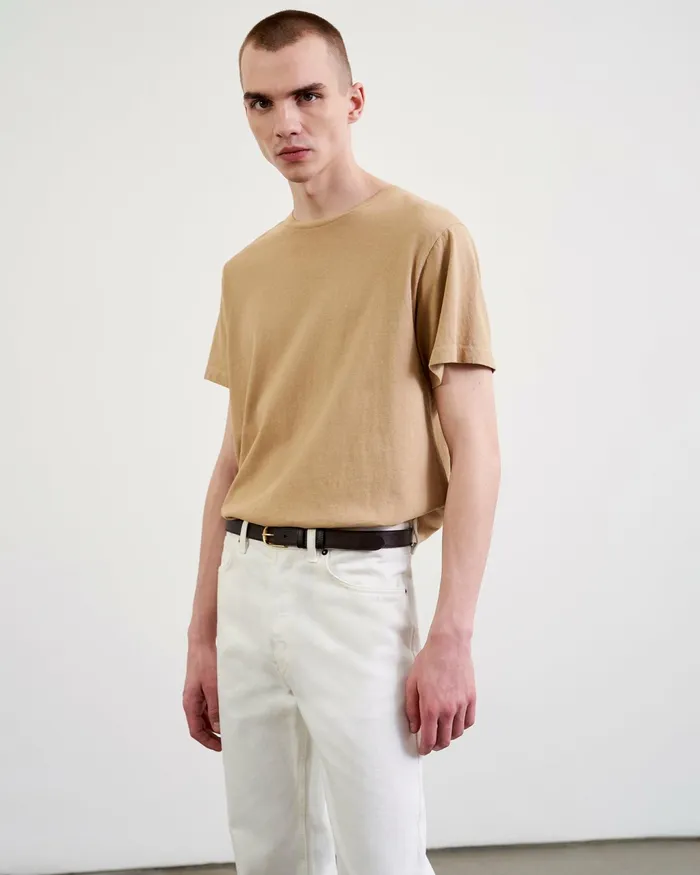 BRADLEY TEE Desert Taupe Men Nili Lotan Shirts