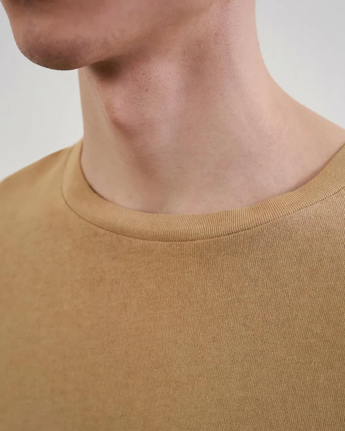 BRADLEY TEE Desert Taupe Men Nili Lotan Shirts