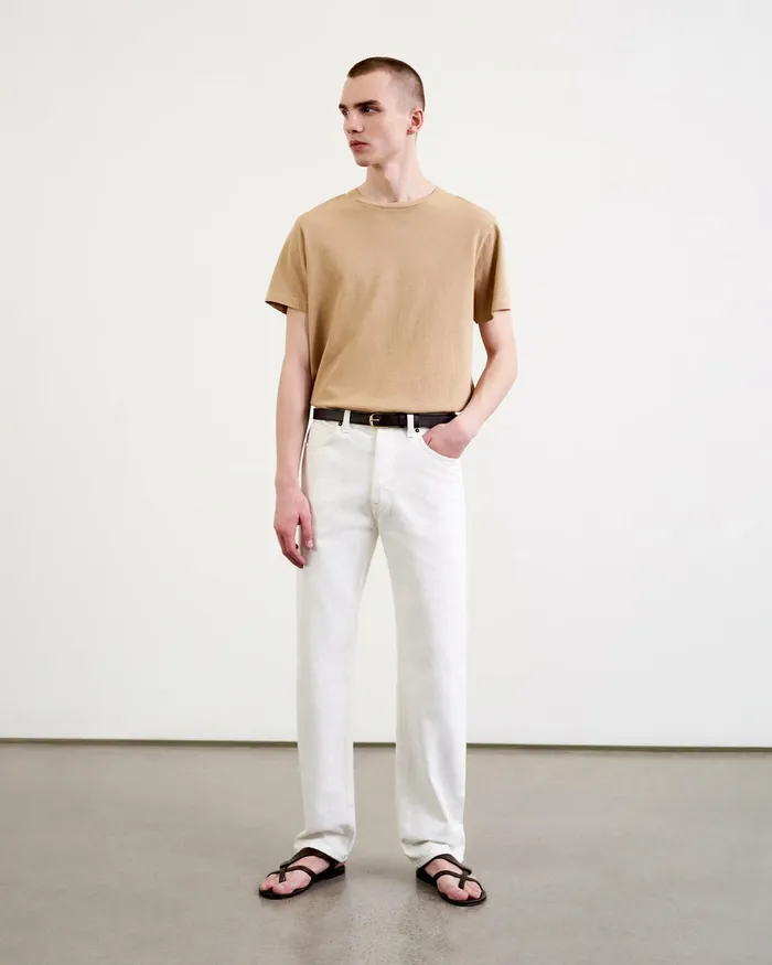 BRADLEY TEE Desert Taupe Men Nili Lotan Shirts