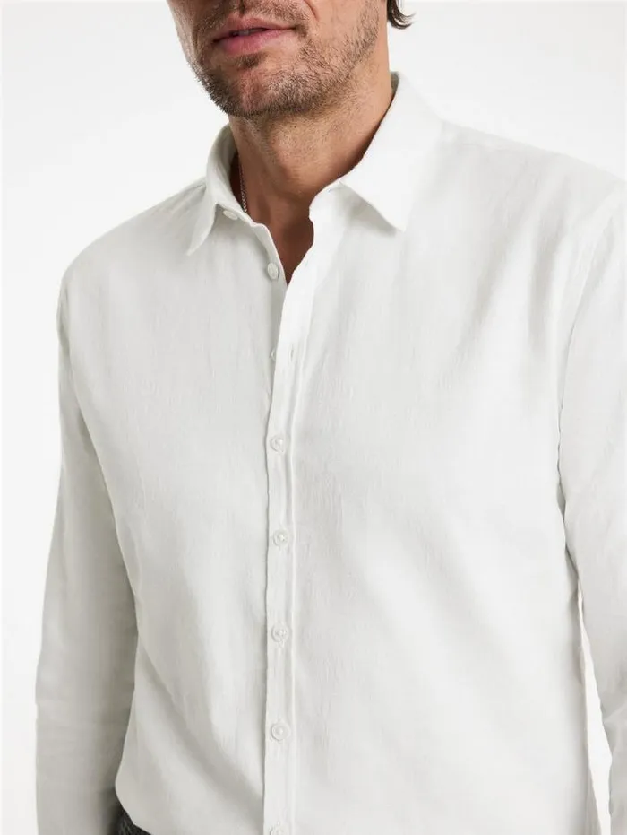BUCKS SHIRT White Men John Varvatos Shirts