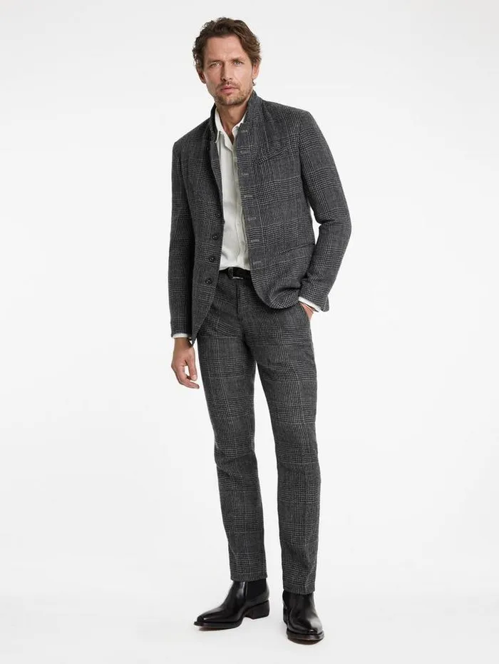 BUCKS SHIRT White Men John Varvatos Shirts