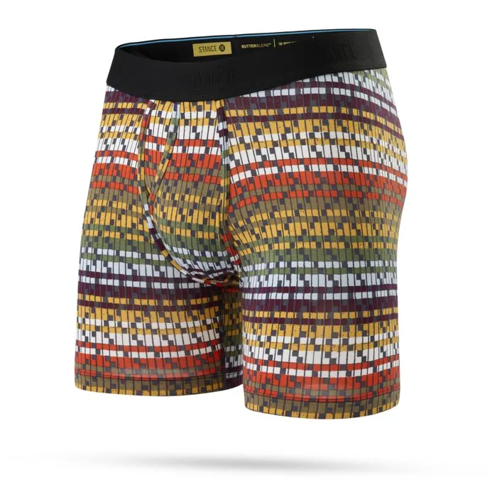 Butter Blend Boxer Brief Geo Serape 8211 Multi Men Stance Boxers and Briefs