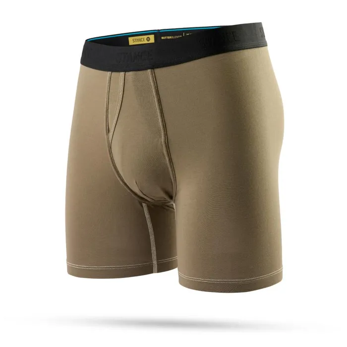 Butter Blend Boxer Brief With Wholester Pop 8211 Olive Men Stance Boxers and Briefs