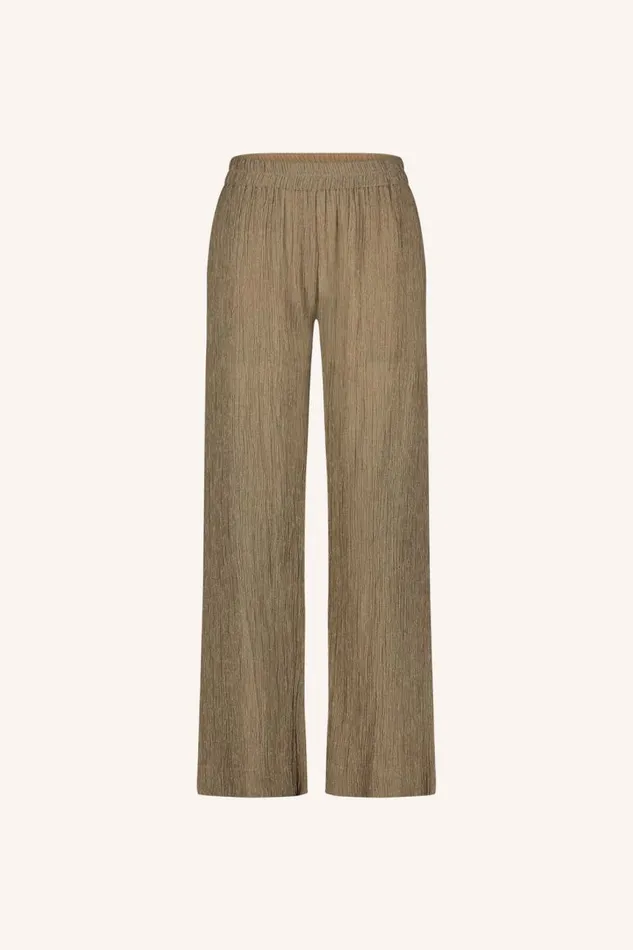 ByBar Broeken Vrouwelijk Amie Lurex Pants Gold
