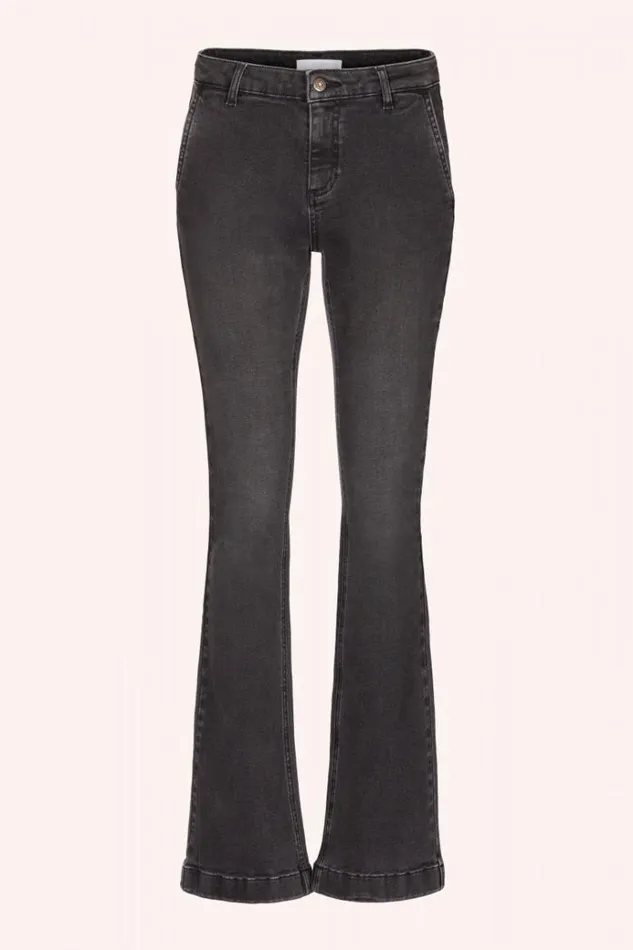 ByBar Broeken Vrouwelijk Leila Lb Pant Jet Black ByBar Broeken Vrouwelijk Leila Lb Pant Jet Black