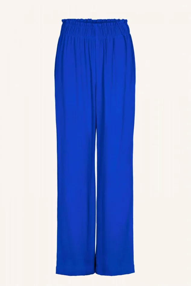 ByBar Broeken Vrouwelijk Robyn Viscose Pant Galaxy Blue ByBar Broeken Vrouwelijk Robyn Viscose Pant Galaxy Blue