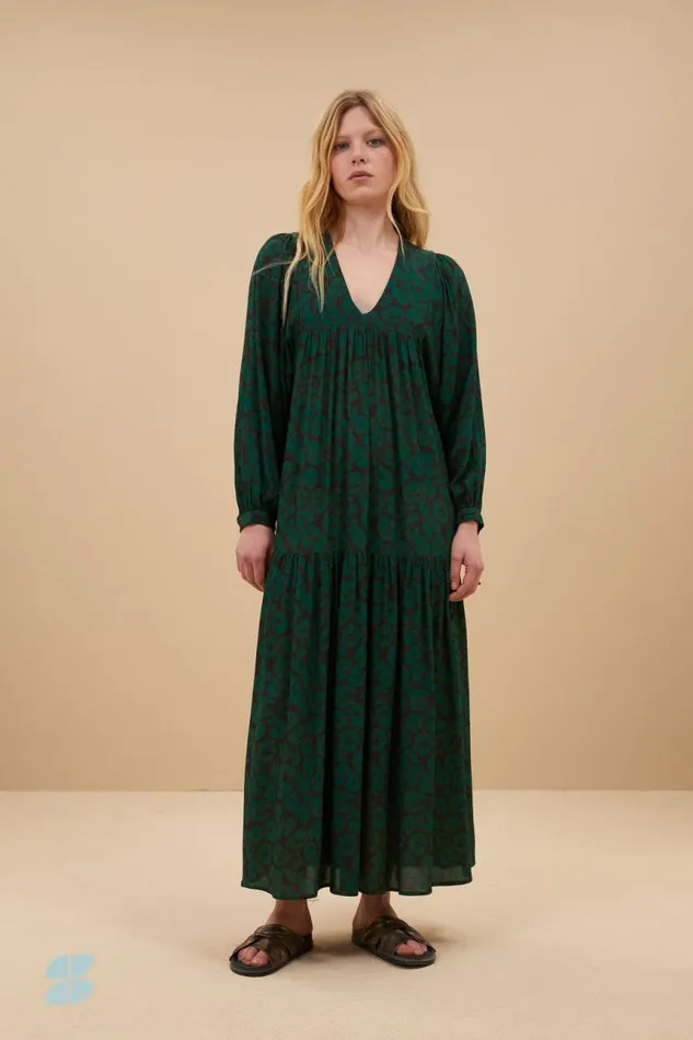 ByBar Jurken Vrouwelijk Hayley Spotted Dress Spotted Print
